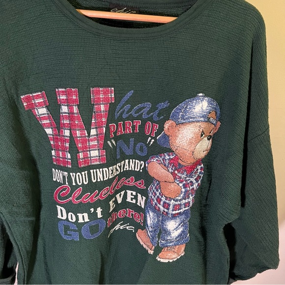 CHIC vintage: what part of no don’t you understand clueless don’t even go there - Picture 3 of 6